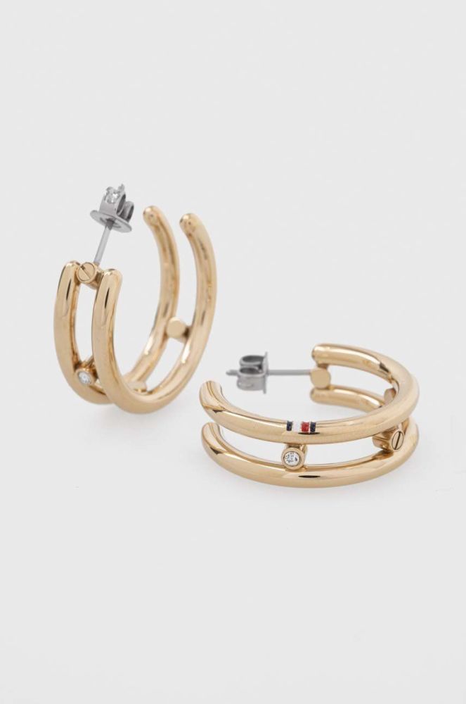 Сережки Tommy Hilfiger колір золотий (2892719)