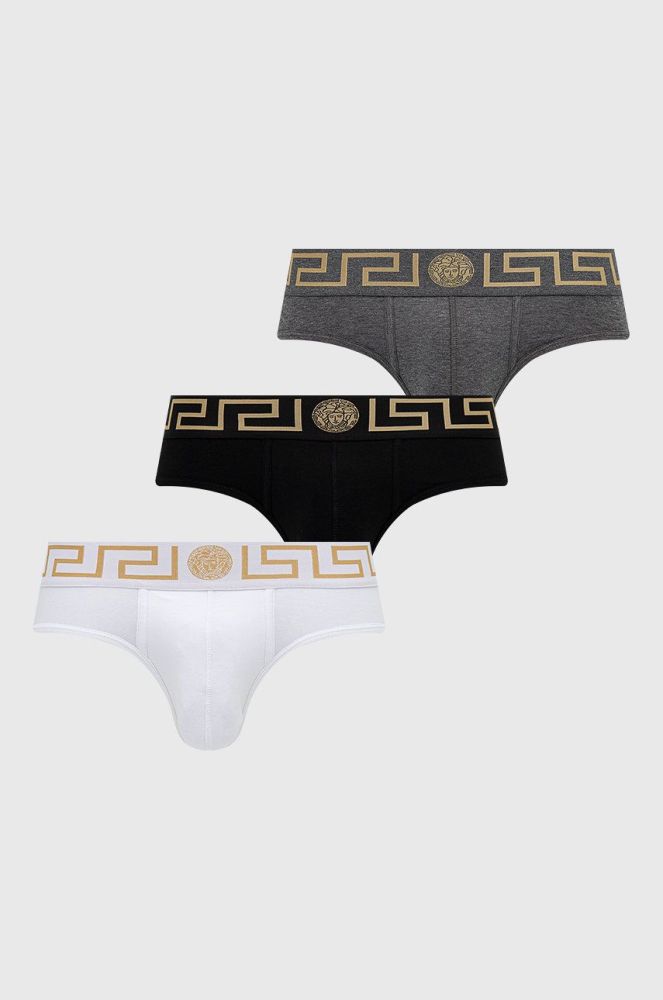 Сліпи Versace чоловічі колір чорний (2050048)