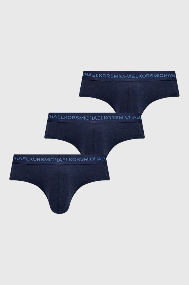 Сліпи MICHAEL Michael Kors (3-pack) чоловічі колір синій (2013382)