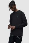 AllSaints - Кофта Raven Crew колір чорний