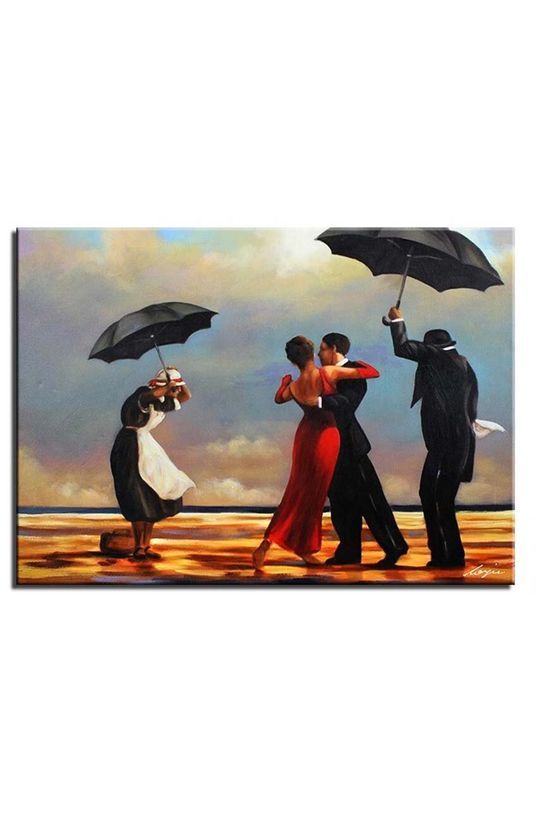 Репродукція, написана маслом Jack Vettriano "?piewaj?cy kamerdyner" колір барвистий