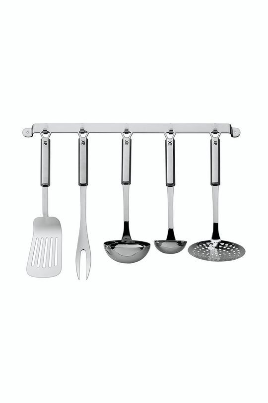 WMF Набір кухонних аксесуарів з вішалкою Profi Plus (6-pack) колір сірий