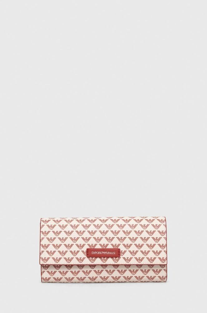 Гаманець Emporio Armani жіночий колір червоний (3038694)