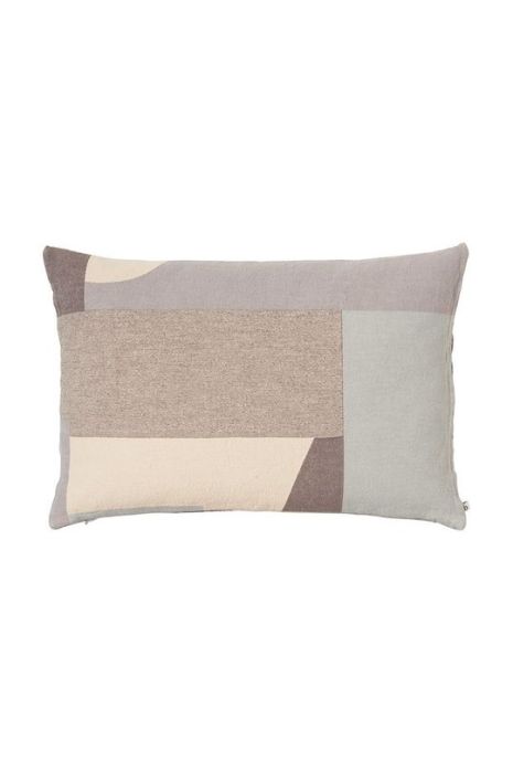 Бавовняна наволочка Broste Copenhagen Karla колір бежевий