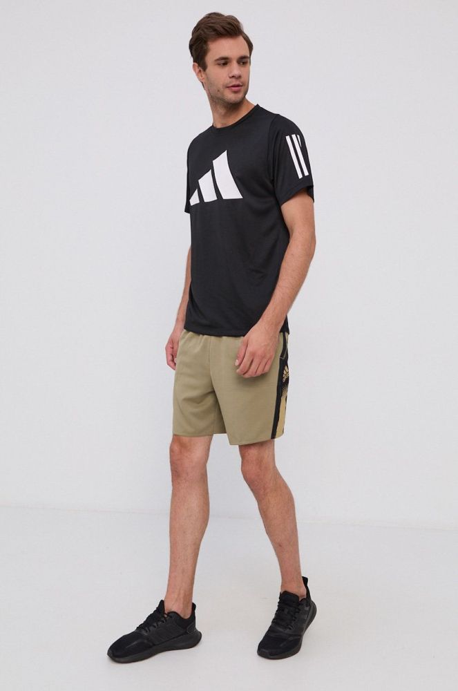 Шорти adidas чоловічі колір зелений (1720928)
