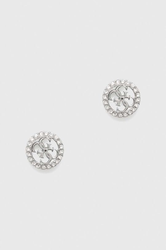 Сережки Guess колір срібний (2839609)