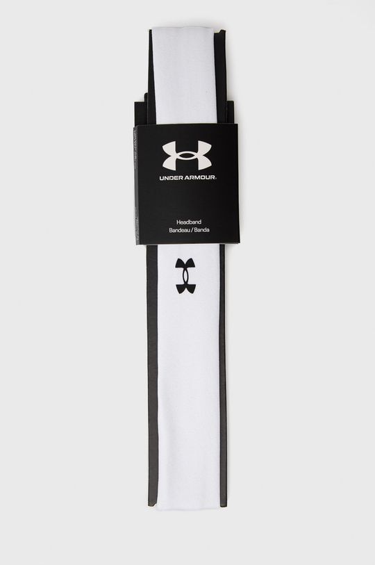 Under Armour Пов'язка на голову Play Up колір білий (2610930)
