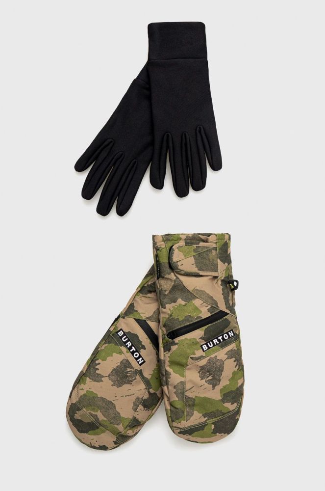 Рукавиці Burton GORE-TEX Under колір зелений
