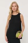 Блузка Max Mara Leisure жіноча колір чорний однотонна (3397144)