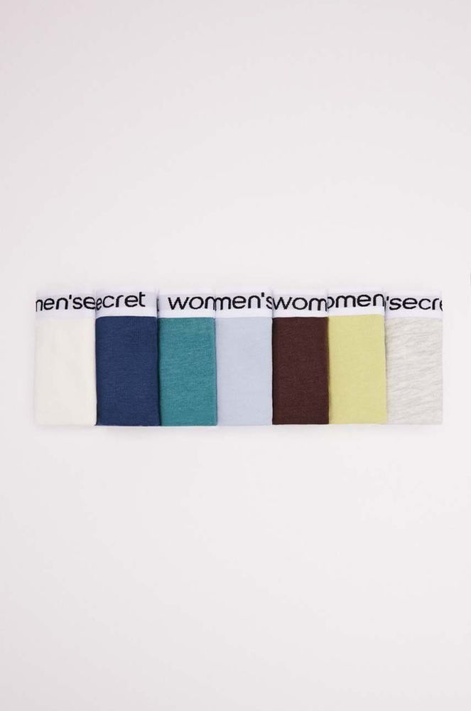 Труси women'secret 7-pack 4936143 колір барвистий