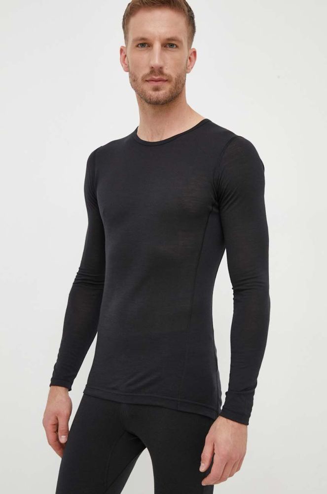 Функціональний лонгслів adidas TERREX Xperior Merino 150 колір чорний