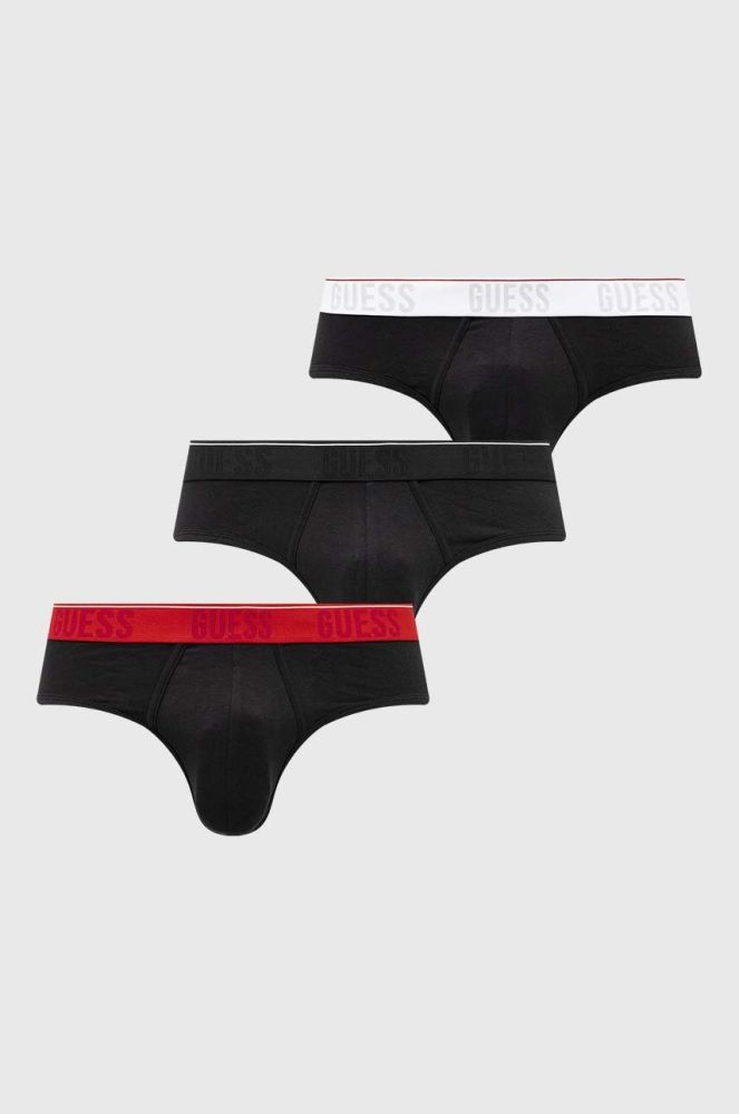 Сліпи Guess 3-pack чоловічі колір чорний (3640811)