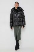 Пухова куртка Luisa Spagnoli жіноча колір чорний зимова