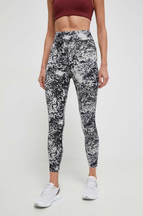 Легінси Reebok MODERN SAFARI жіночі колір чорний візерунок