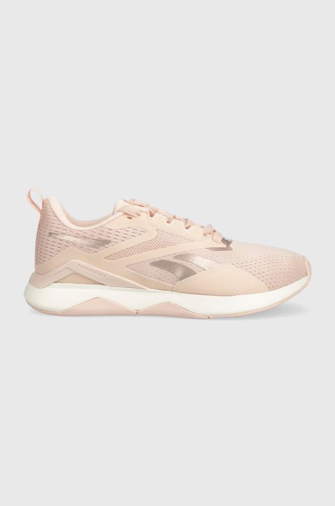 Кросівки для тренувань Reebok Nanoflex TR 2.0 V2 колір рожевий