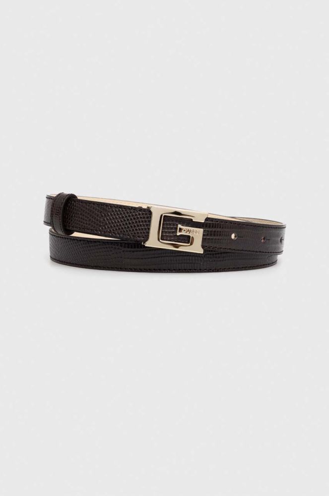 Ремінь Guess жіночий колір коричневий (3471074)