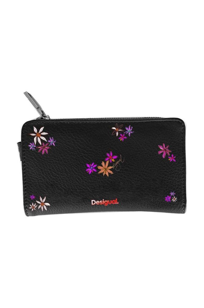 Гаманець Desigual жіночий колір чорний (3593506)