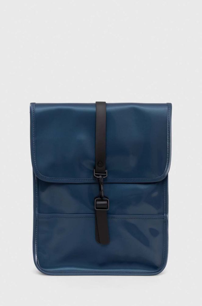 Рюкзак Rains 13010 Backpacks колір синій великий однотонний