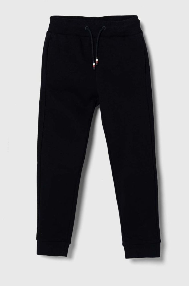 Дитячі спортивні штани Tommy Hilfiger колір синій однотонні (3360268)