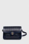 Шкіряна сумочка Tory Burch колір синій (3360591)
