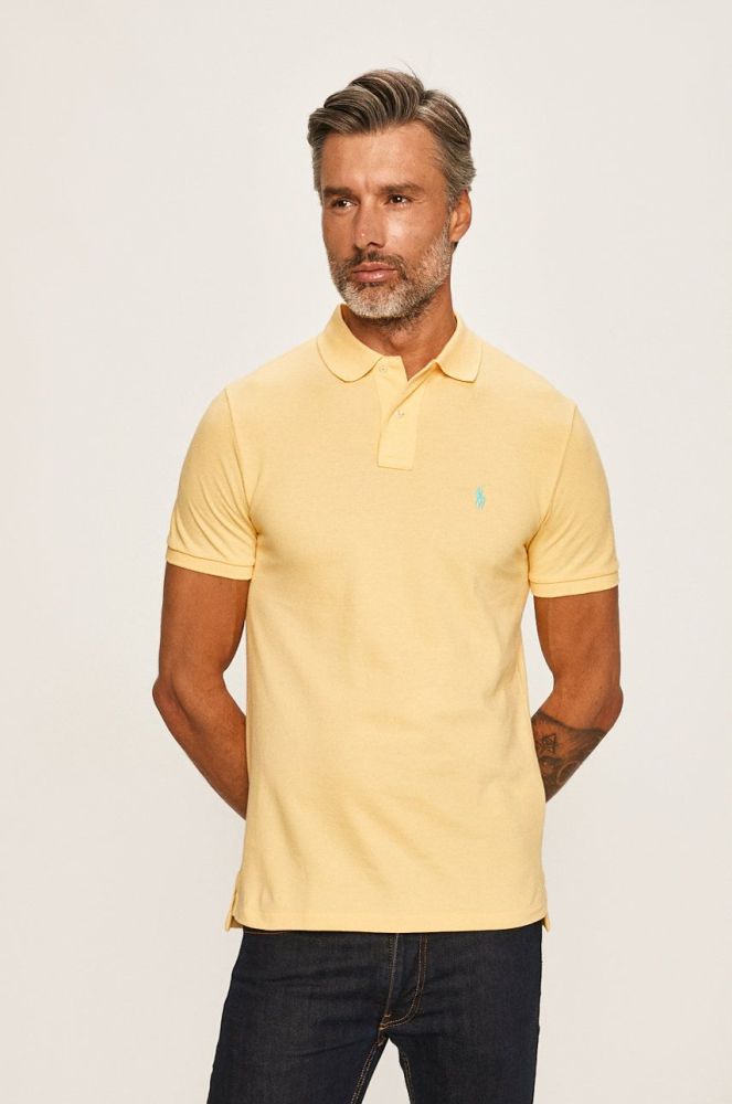 Polo Ralph Lauren - Поло колір жовтий (469298)