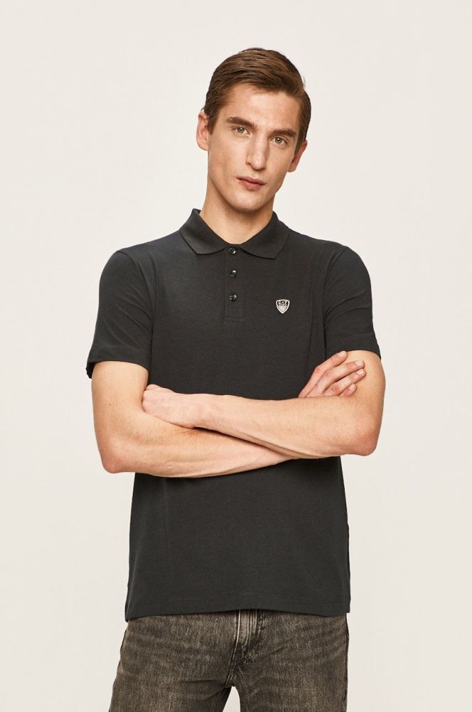 EA7 Emporio Armani - Поло колір темно-синій (465494)