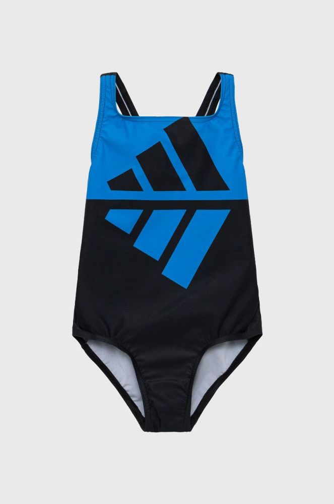 Дитячий купальник adidas Performance HC9648 колір чорний