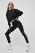 Кофта Champion 115293 жіноча колір чорний однотонна