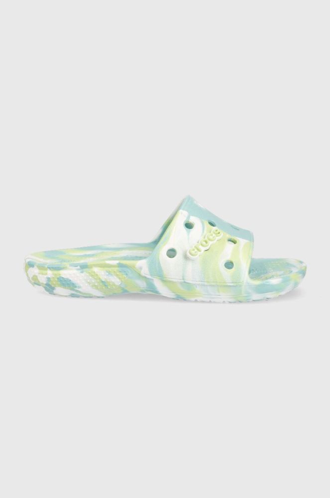 Шльопанці Crocs жіночі колір зелений