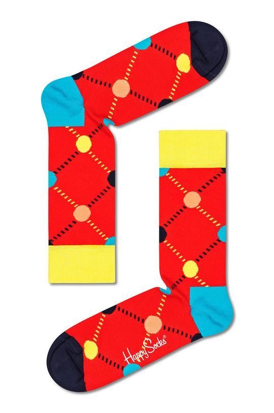 Шкарпетки Happy Socks чоловічі колір червоний (2084756)