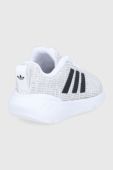 Дитячі черевики adidas Originals Swift Run GW8187 колір сірий