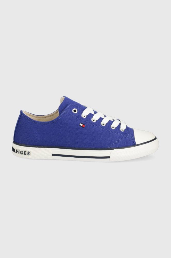 Дитячі кеди Tommy Hilfiger колір блакитний (2136513)