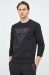 Кофта Guess чоловіча колір чорний візерунок