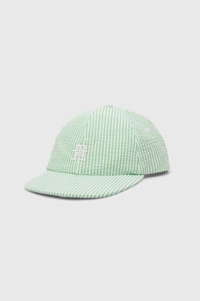 Кепка Tommy Hilfiger колір зелений візерунок (2990268)