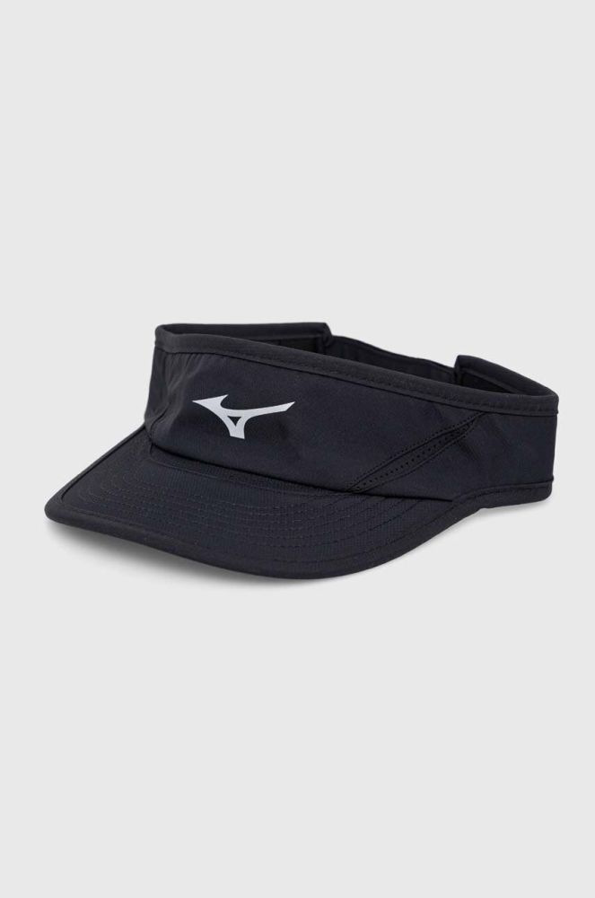 Козирок від сонця Mizuno колір чорний з принтом