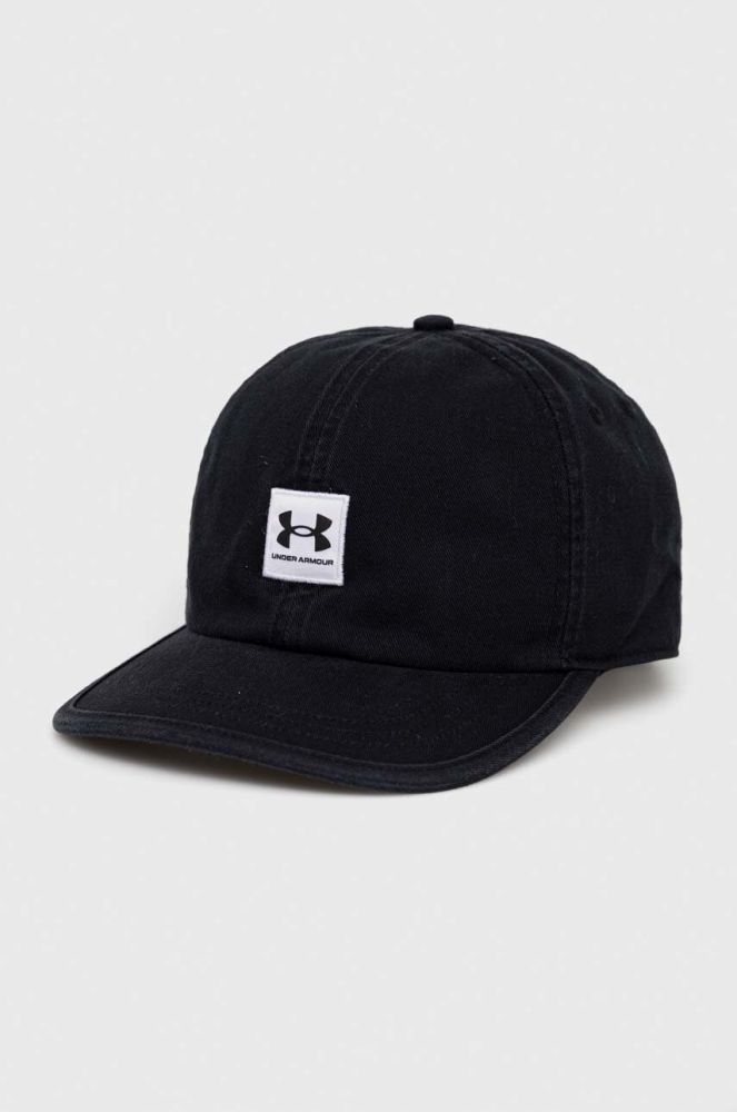 Кепка Under Armour колір чорний з аплікацією (3039140)