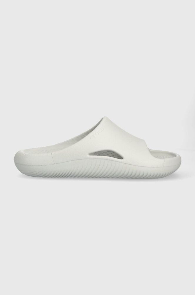 Шльопанці Crocs Mellow Slide жіночі колір сірий 208392