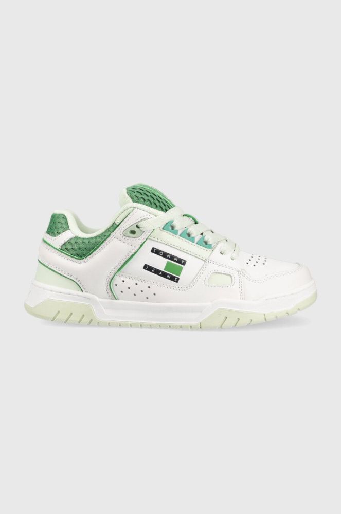 Кросівки Tommy Jeans WMNS SKATE SNEAKER колір зелений