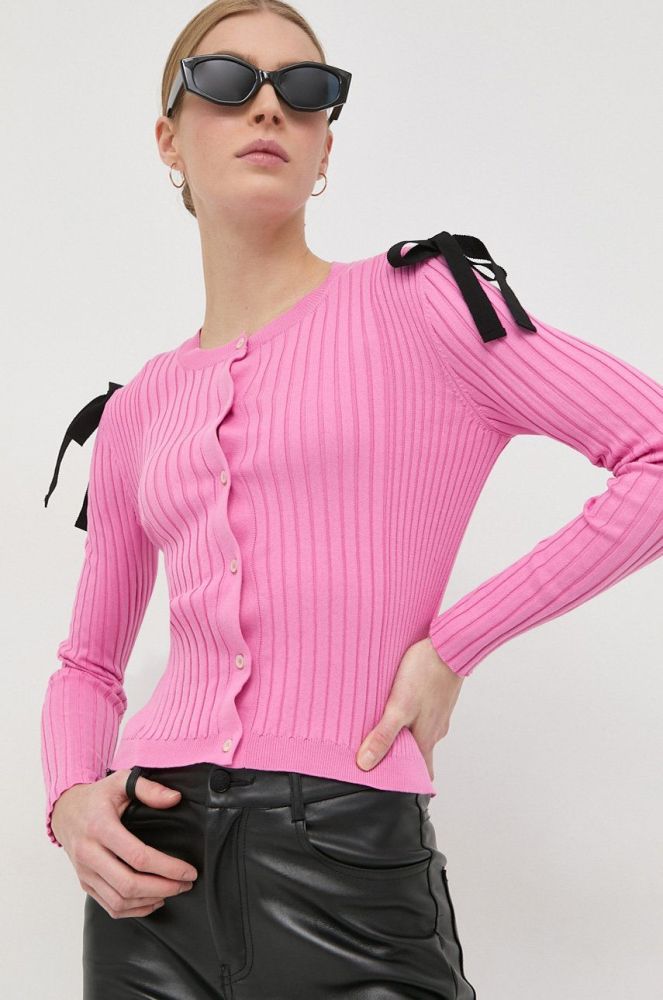 Джемпер Red Valentino жіночий колір рожевий легкий