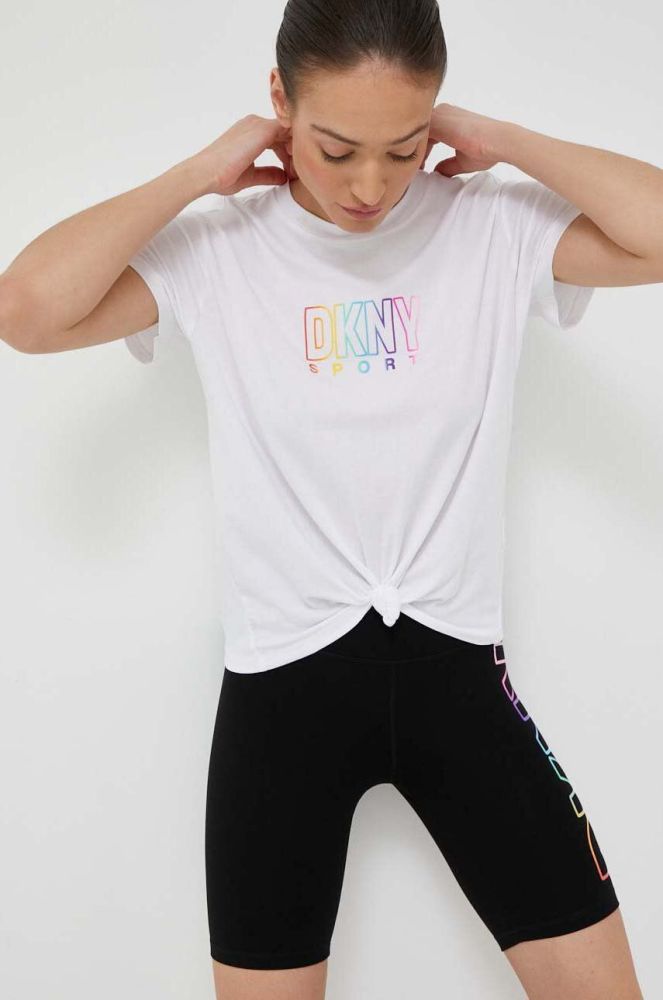 Футболка Dkny жіночий колір білий (3219295)